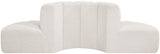 Arc - Boucle Fabric 4 Piece Modular Sofa