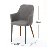 Elegant Dining Chair With Contoured Support
