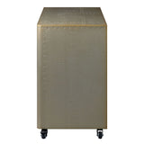 Jennavieve - Cabinet - Gold Aluminum