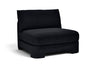 Hammond - Velvet Performance Fabric Upholstered Armless Chair
