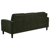 Ruth - Upholstered Track Arm Sofa Set