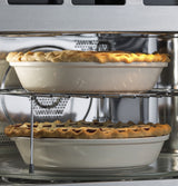 GE Profile PWB7030SVSS built-in microwave convection oven view 8