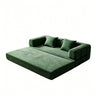 Convertible Sleeper Sofa Bed, 3 Seater Fold Out Couch With Mattress