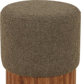 Veranda - Ottoman / Stool With Brown Base