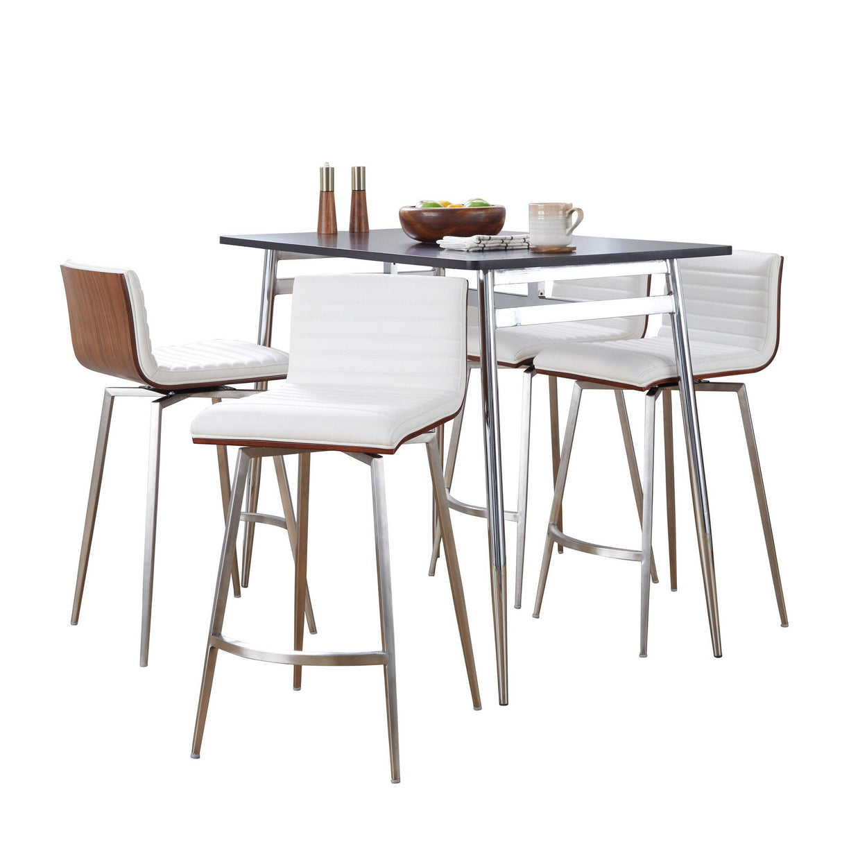 Marcel - Mason Counter Height 5 Piece Dining Room Set