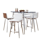 Marcel - Mason Counter Height 5 Piece Dining Room Set