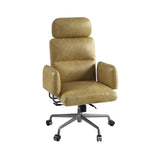 Davu - Swivel Office Chair - Mustard