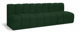 Arc - Boucle Fabric 3 Seats Modular Sofa