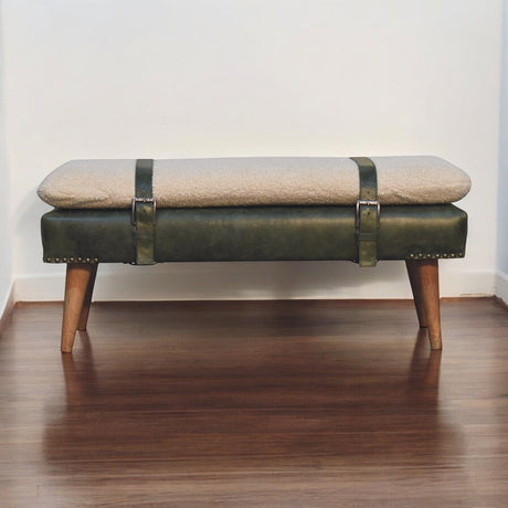 Buffalo - Hide Leather Bench