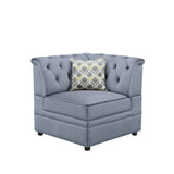 Bois II - Modular Wedge - Gray Velvet