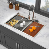 Topmount Drop In Kitchen Sink With Double Bowl Design