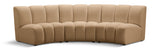 Infinity - 3 Piece Modular Sectional - Camel