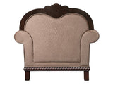 Chateau De Ville - Chair With Pillow Same Lv01590) - Fabric & Espresso