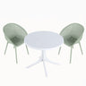 Modern Lounge Chair Set With Round Table