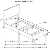 Dorian - Upholstered Panel Bed