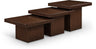 Spencer - Oak Veneer 3 Piece Coffee Tabl