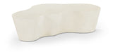 Monza - Concrete And Fiberglass Indoor / Outdoor Coffee Table - Cream