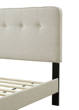 Upholstered Bed Compact With USB