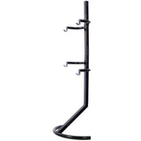 Indoor Bike Rack Stand For 1 - 2 Bicycles With Adjustable Arms - Black