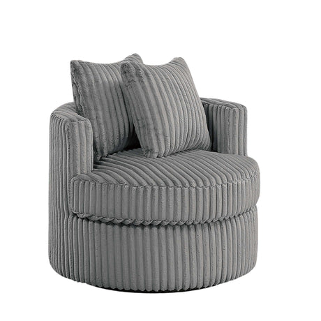 Swivel Upholstered Accent Chair For Living Room