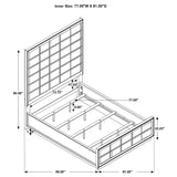 Drea - Panel Bed