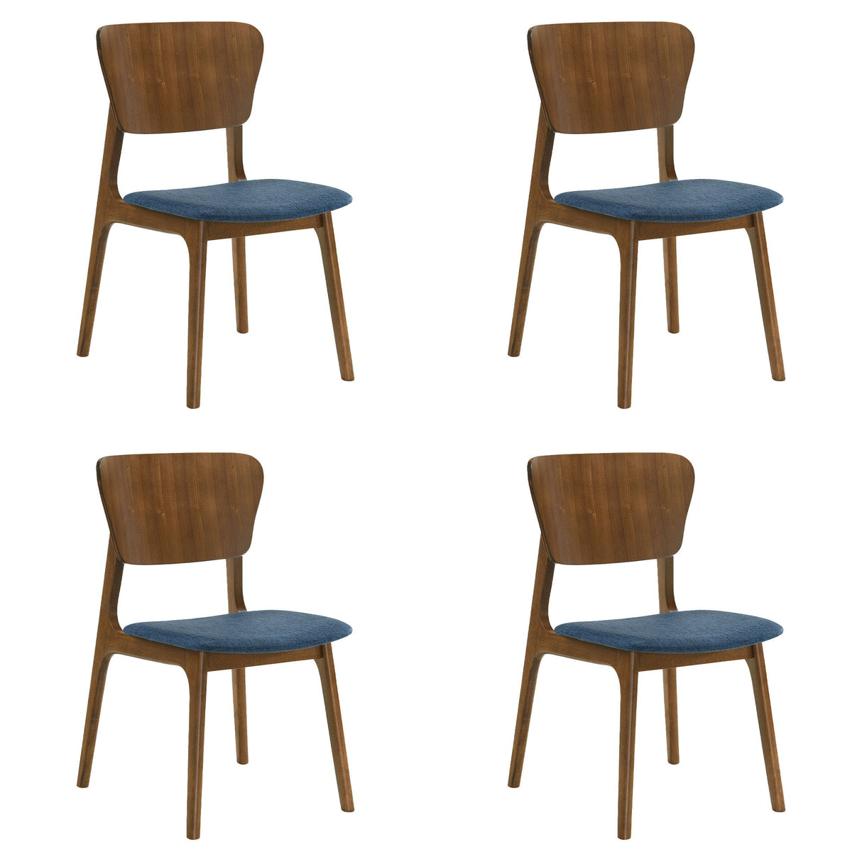 Kalia - Dining Chair With Walnut Frame