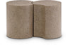 Dimple - 2 Piece Modular End Table - Terazzo Finish