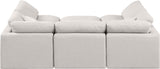 Indulge - Linen 6 Piece Modular Sectional