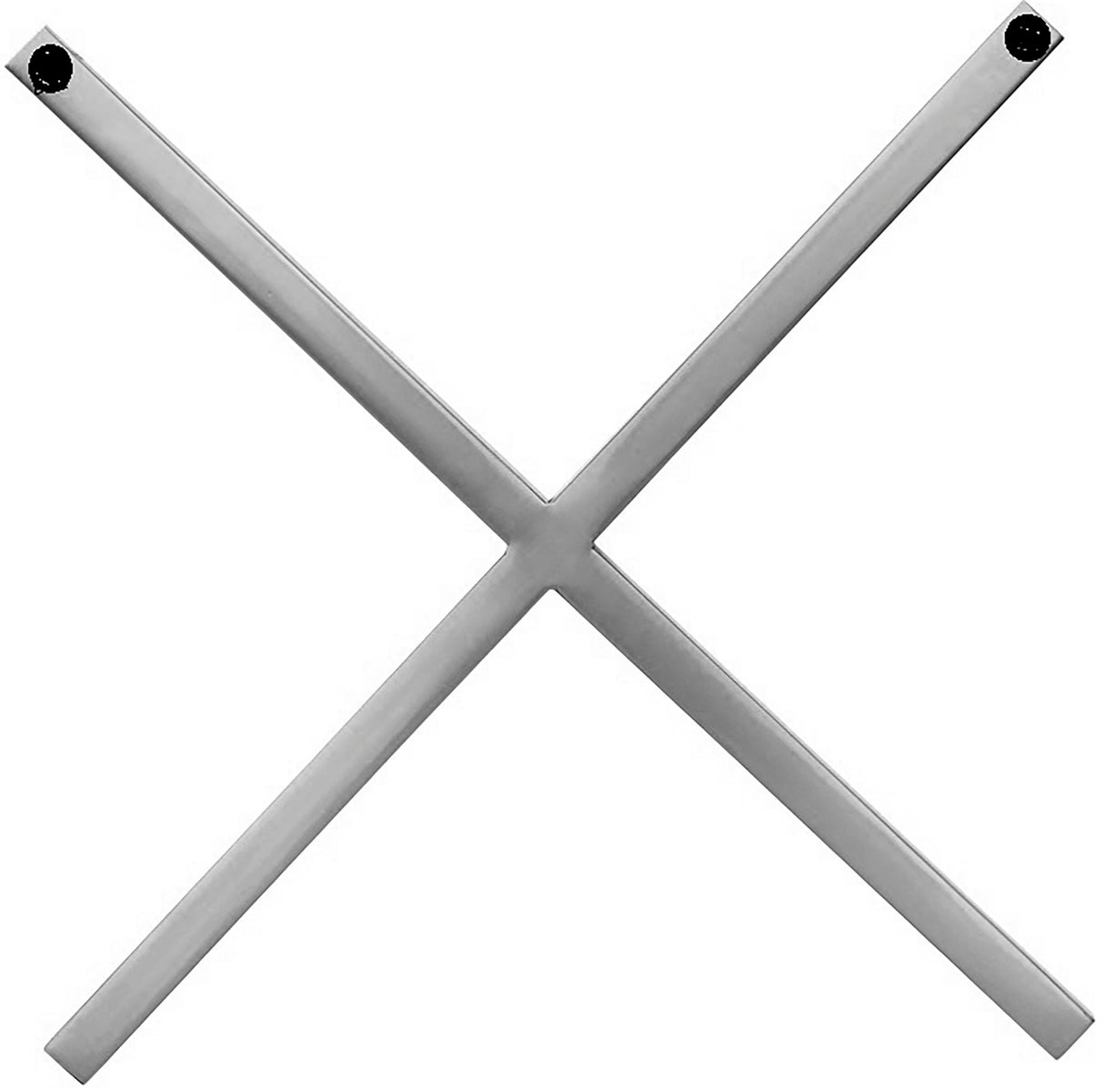 XOXO - Steel Wall Decor - Pearl Silver