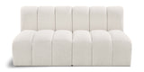 Arc - Boucle Fabric 2 Seats Modular Sofa