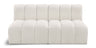 Arc - Boucle Fabric 2 Seats Modular Sofa