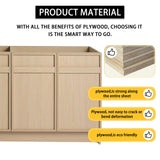 Modern Freestanding Bathroom Vanity & Soft Close Cabinet Doors