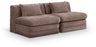 Stellar - 2 Piece 76" Upholstered Modular Armless Loveseat