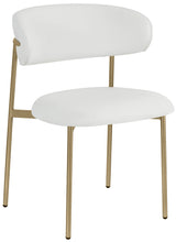 Lupita - Dining Chair With Brushed Gold Legs(Set of 2)
