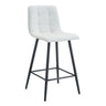 Bar Chair Set Comfortable With Metal Legs And Ergonomic Design