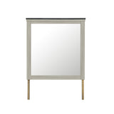 Augusta - Mirror With Sleek Frame, Large Scale Mirror For Dresser - Beige Brown