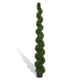 Artificial Outdoor UV Resistant Plastic Boxwood Topiary Spiral Tree