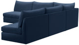 Jacob - Modular Corner Armless Sectional 5 Piece