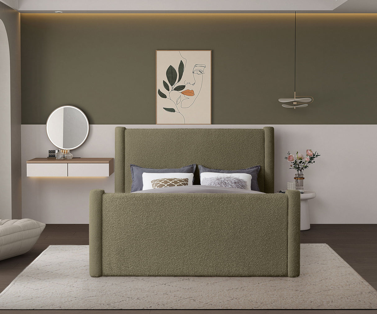 Elias - Boucle Bed