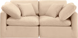 Indulge - Velvet 2 Seat Modular Sofa