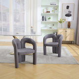 Coolmore Contemporary Designed Accent / Dining Chair With Armrests