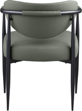 Virella - faux Leather Upholstered Dining Chair (Set of 2) - Black Base