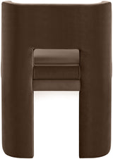 Zuno - Velvet Performance Fabric Upholstered Dining Chair (Set of 2)