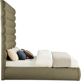 Adam - Boucle Fabric Bed With 89" Headboard