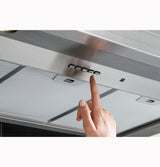 GE Profile UBW36YIEWSS range hood - baffle filters