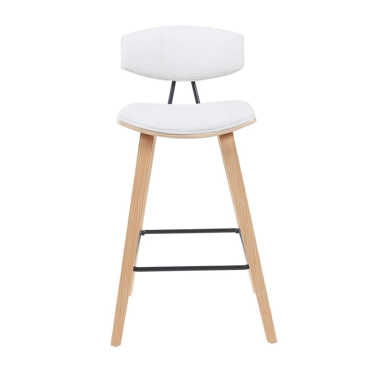Fox - Swivel Bar Height Stool - Light Brown
