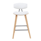 Fox - Swivel Bar Height Stool - Light Brown