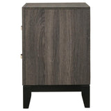Watson - 2-Drawer Nightstand - Gray Oak