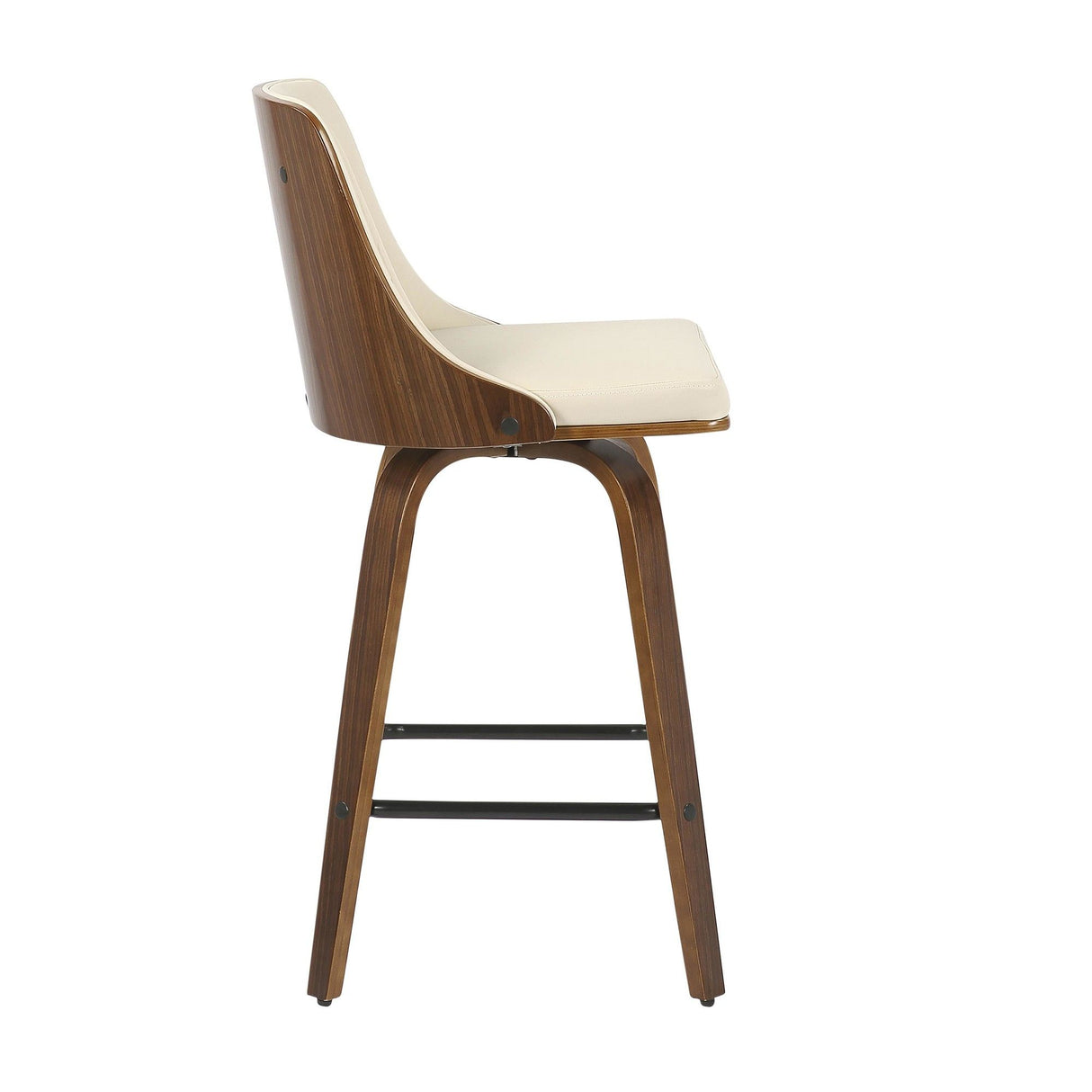 Gianna - Counter Stool (Set of 2) - Walnut Frame