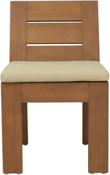 Mirella - Water Resistant Fabric Upholstered Outdoor Patio Dining Side Chair